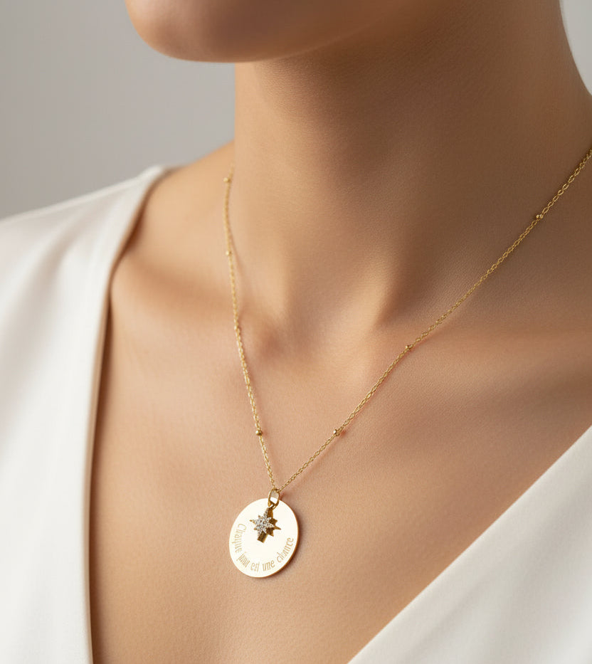 Collier personnalisé étoile