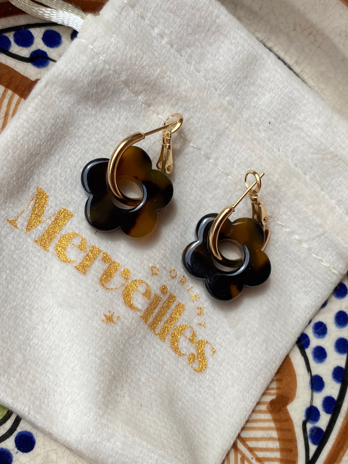 Boucles d’Oreilles flower