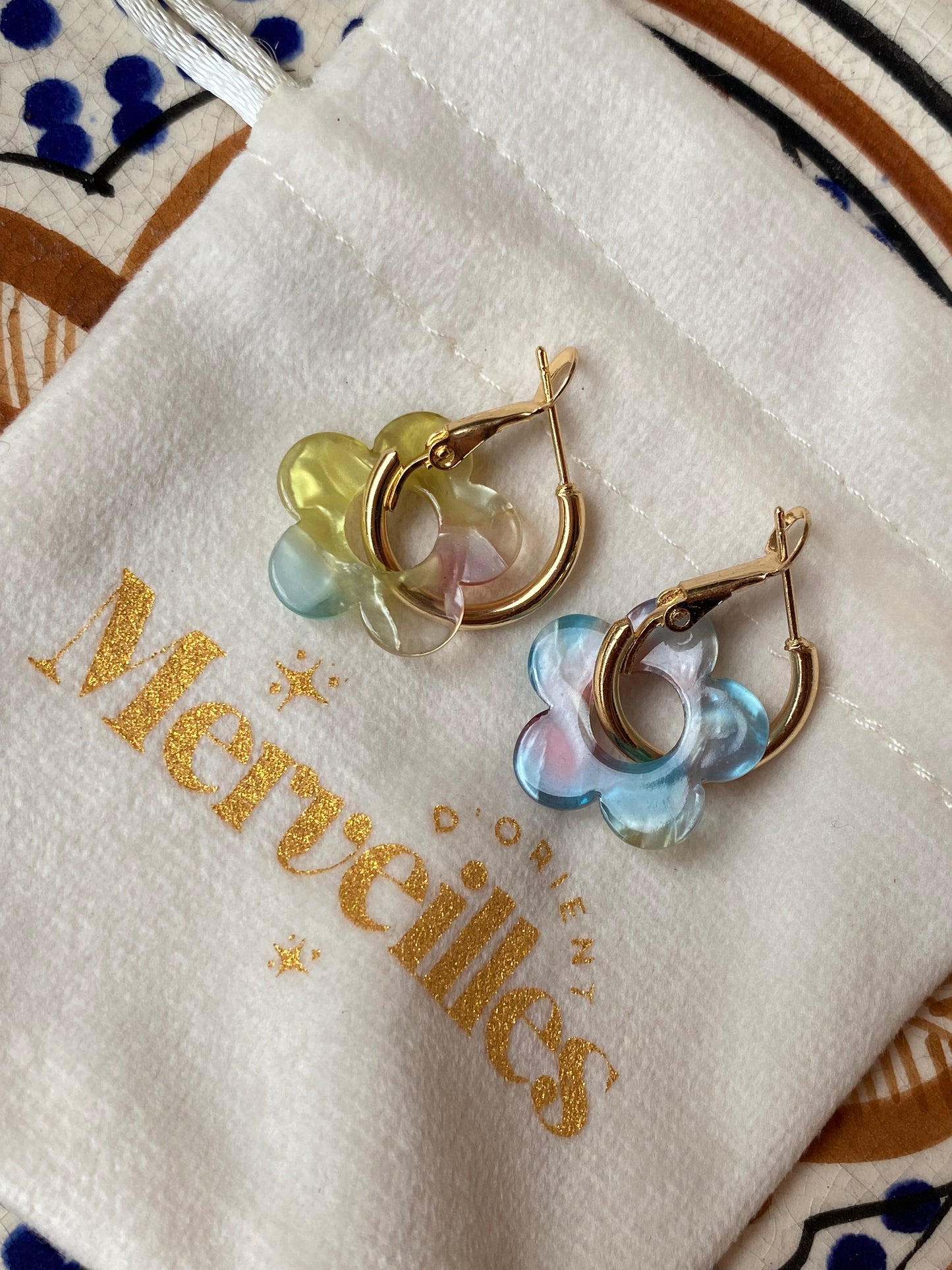 Boucles d’Oreilles flower