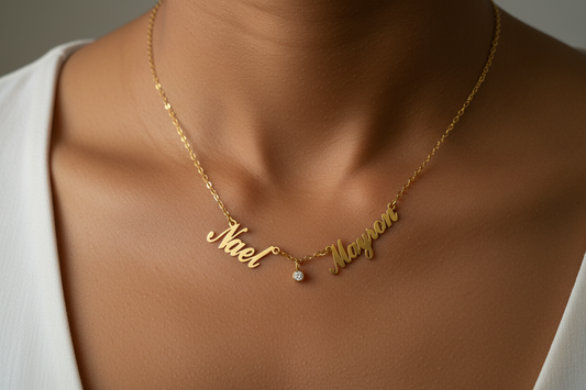 Collier 2 prénoms
