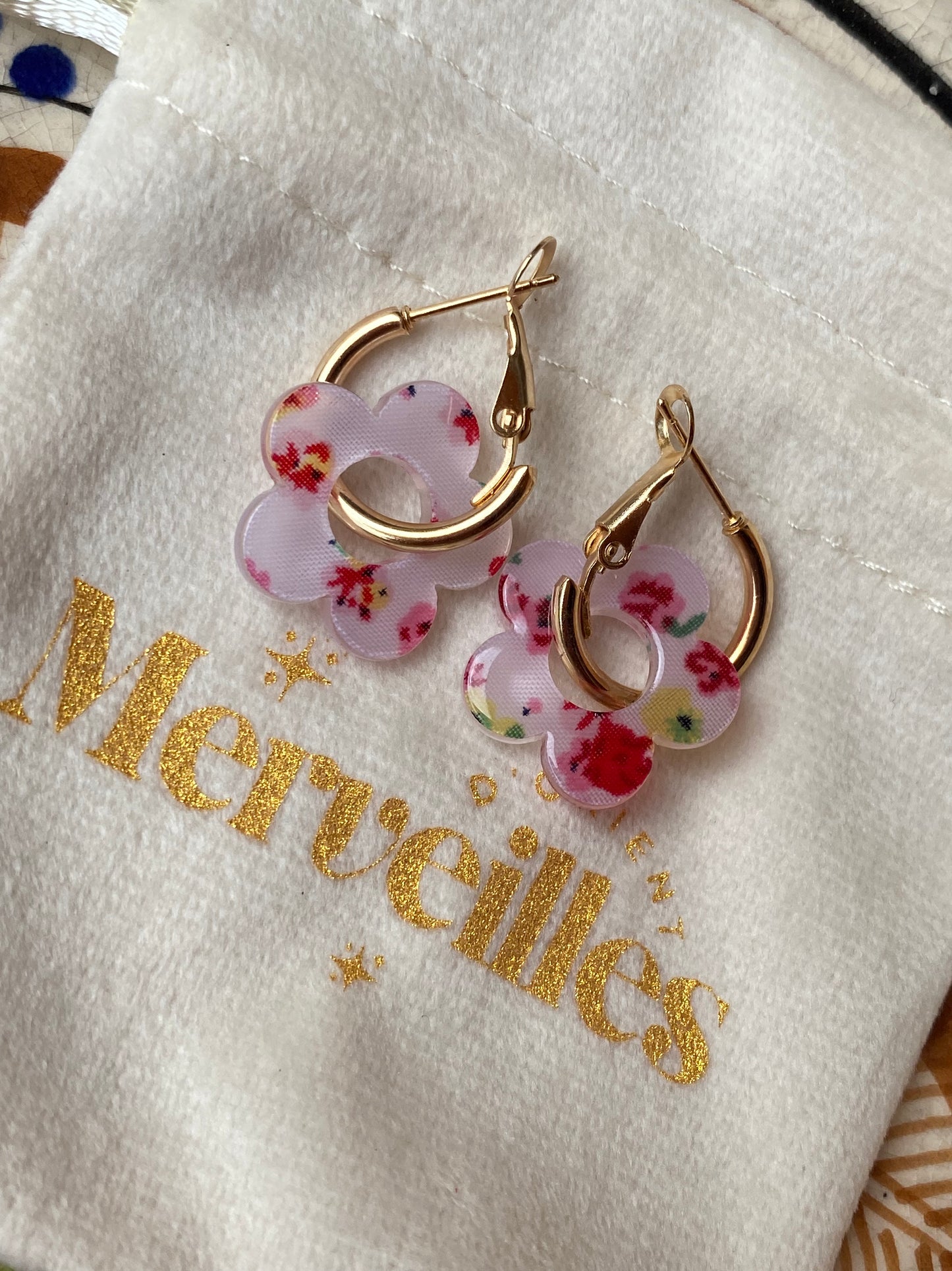 Boucles d’Oreilles flower