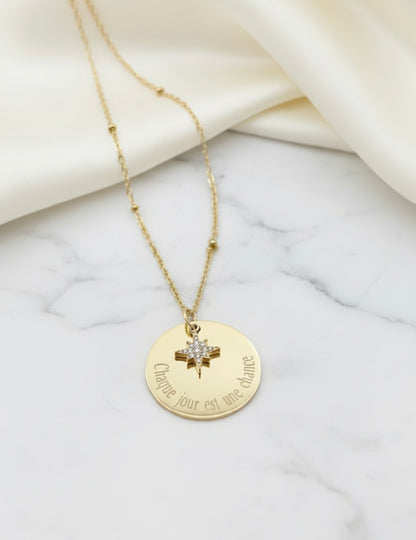 Collier personnalisé étoile