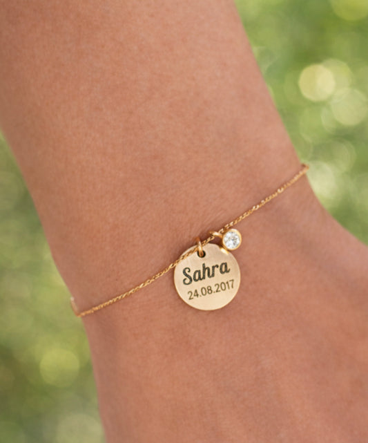 Bracelet personnalisable cristal