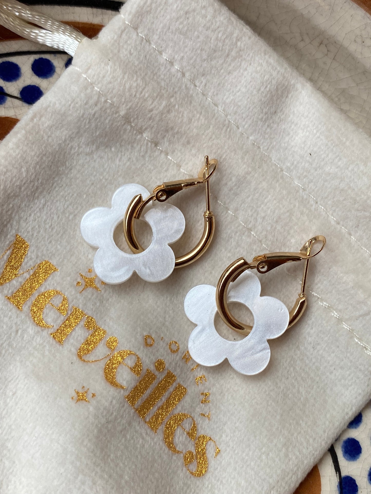 Boucles d’Oreilles flower